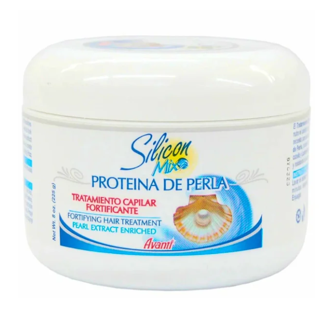 Silicon Mix Proteina de Perla Fortifying Hair Treatment – 8 oz | Strengthen, Repair & Add Shine