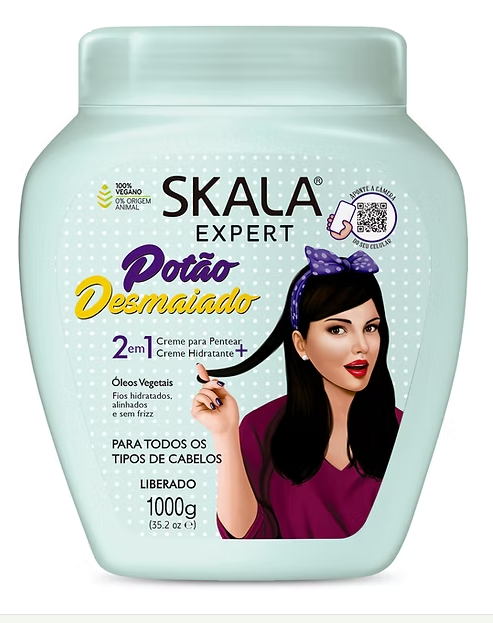 Skala - Expert - Creme 2 em 1 Potao Desmaiado 1Kg - 2 in 1 Cream Net 35.27Oz