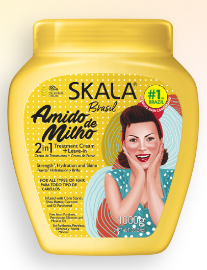 Hair Treatment Cream Amido de Milho