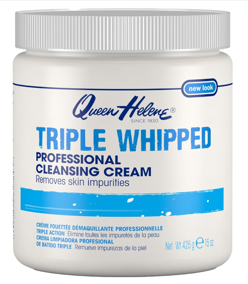 Queen Helene Professional Cleansing Cream, Triple Whipped, 15 Oz