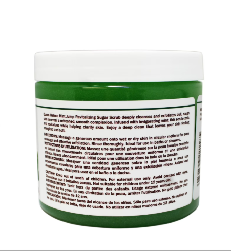Queen Helene Mint Julep Revitalizing Sugar Scrub, Refreshes and Exfoliates, 20 Ounce