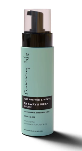 Sunny Isle Just for Wig, Weave, Braid & Extensions Fly-Away & Wrap Mousse