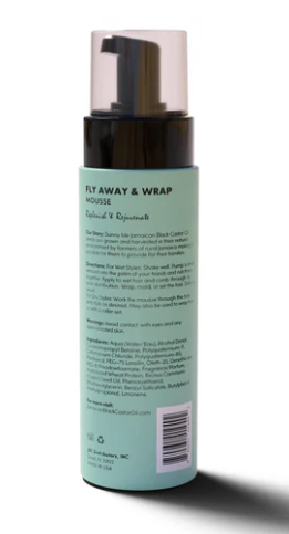 Sunny Isle Just for Wig, Weave, Braid & Extensions Fly-Away & Wrap Mousse