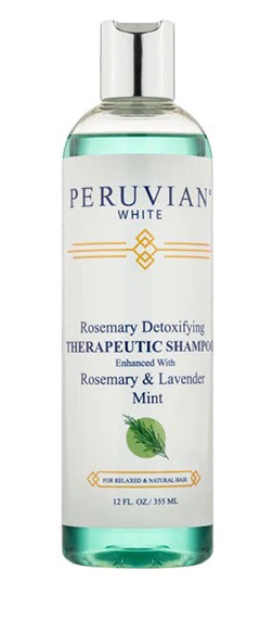 Peruvian White Rosemary & Lavender Mint Detoxifying Therapeutic Shampoo