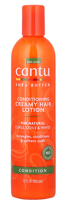 Cantu, Shea Butter, Conditioning Creamy Hair Lotion, 12 fl oz (355 ml)