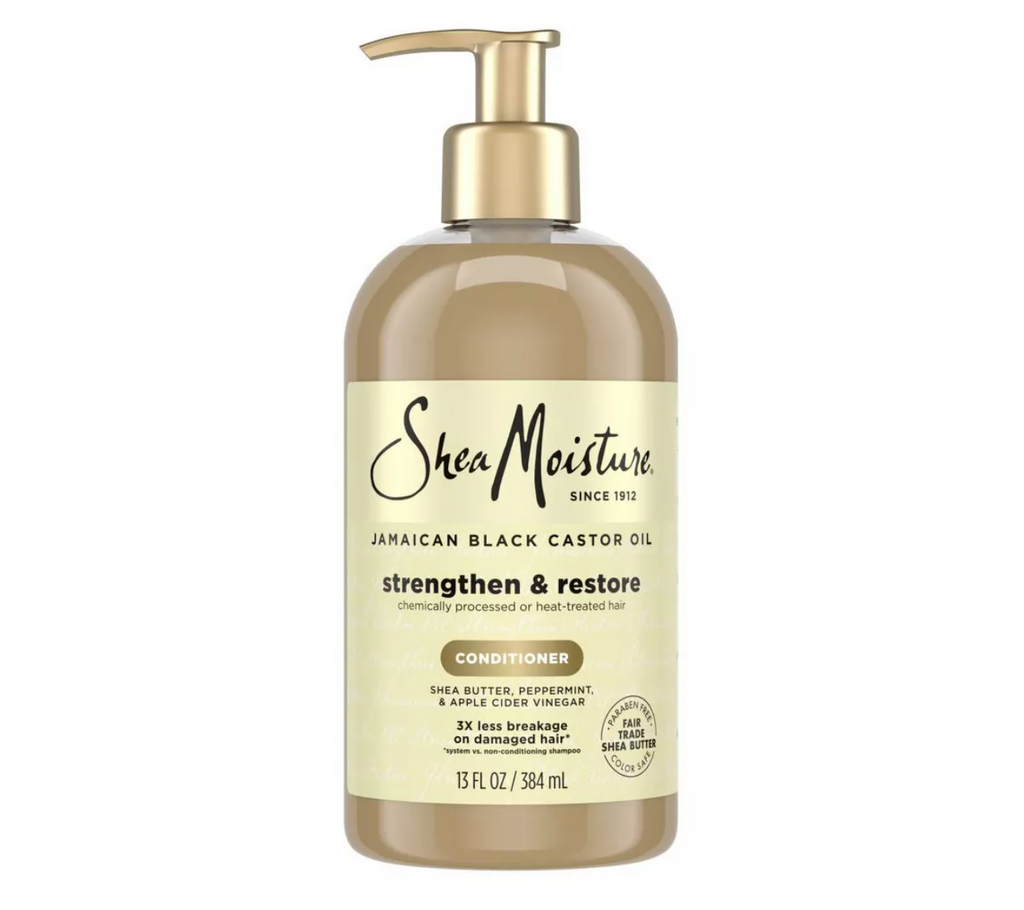 SheaMoisture Jamaican Black Castor Oil Strengthen & Restore Conditioner - 13 fl oz: Moisturizing, Deep Hydration, For Textured Hair