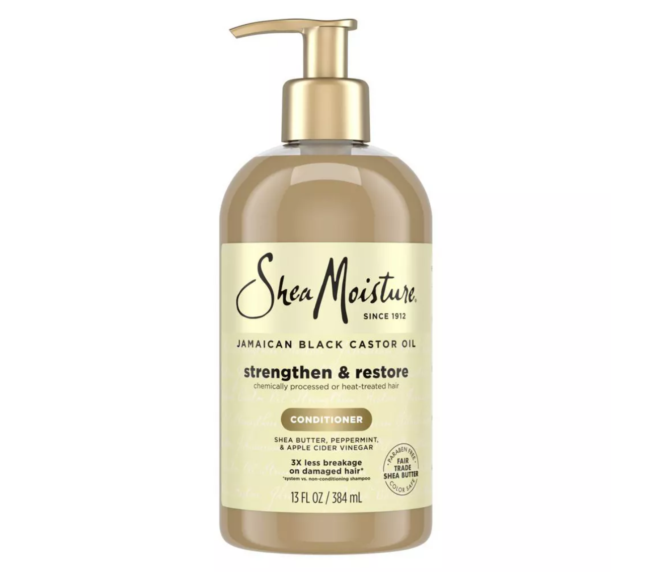 SheaMoisture Jamaican Black Castor Oil Strengthen & Restore Conditioner - 13 fl oz: Moisturizing, Deep Hydration, For Textured Hair