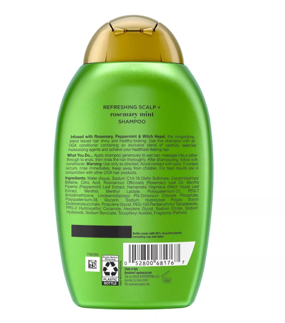 OGX Rosemary Mint Extra Strength Hair Shampoo - 13 fl oz