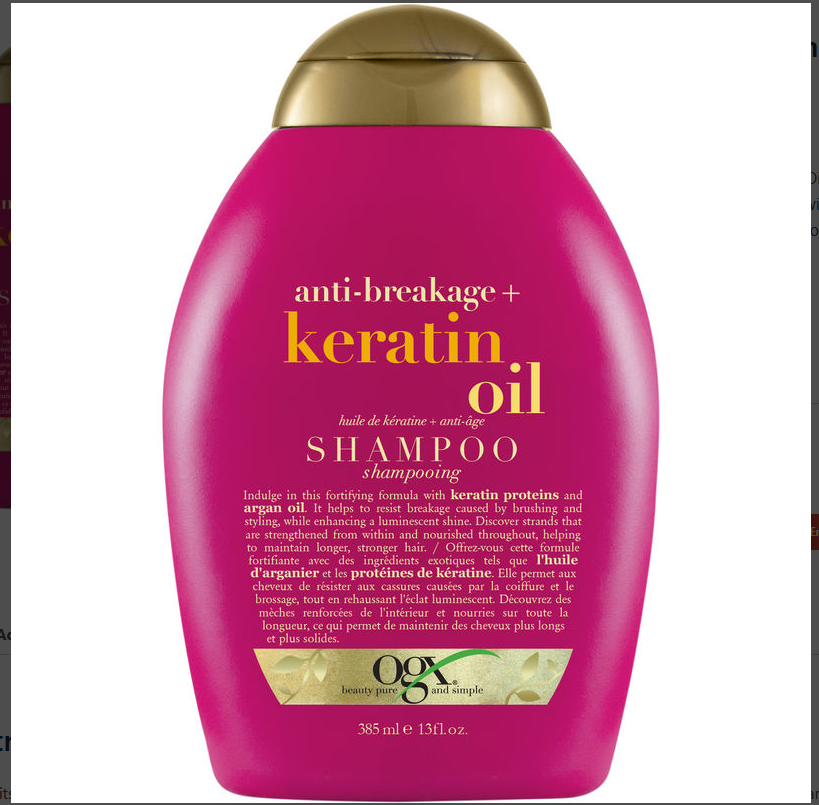 OGX Anti-Breakage + Keratin Oil Shampoo 385 mL
