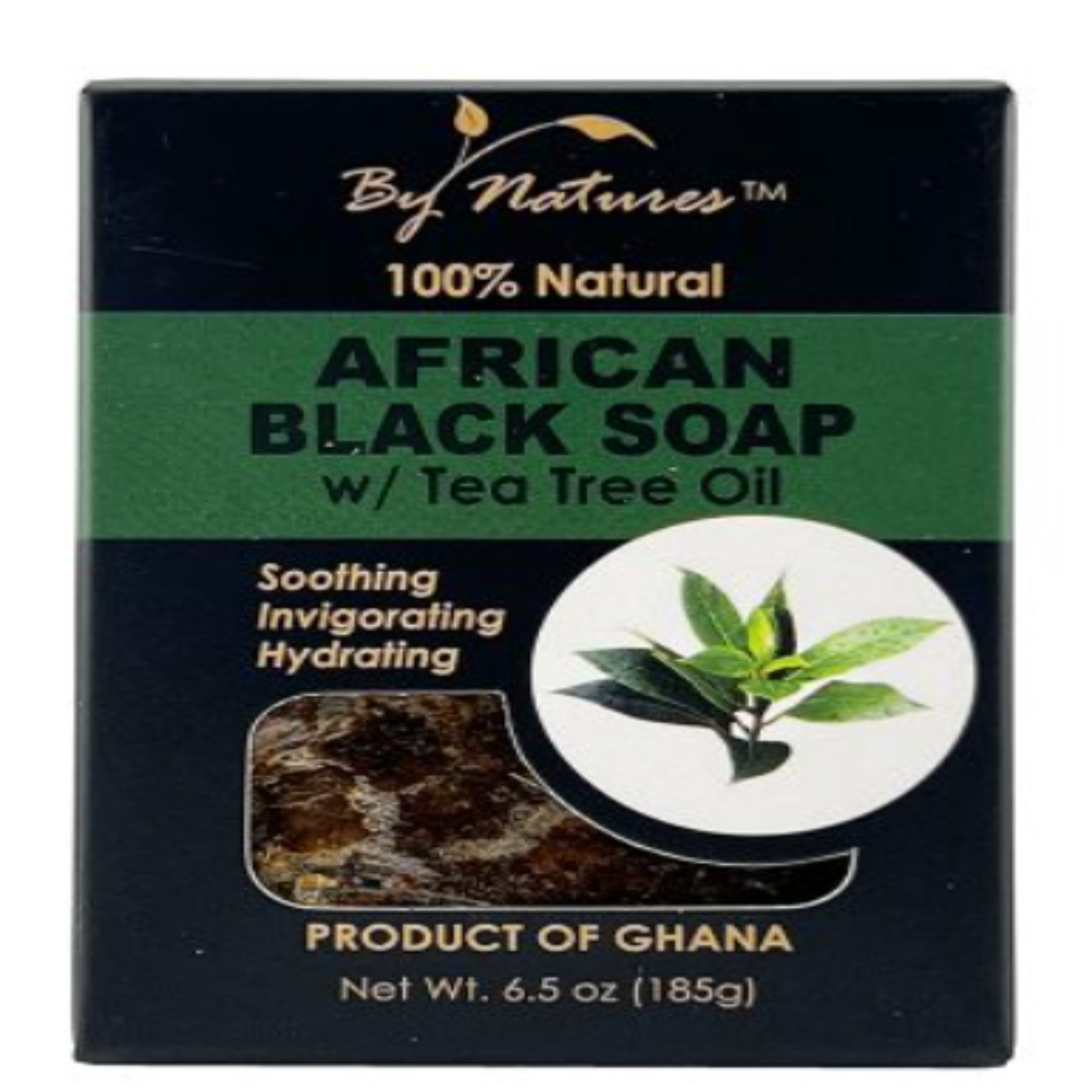 African Black Soap with Tea Tree Oil