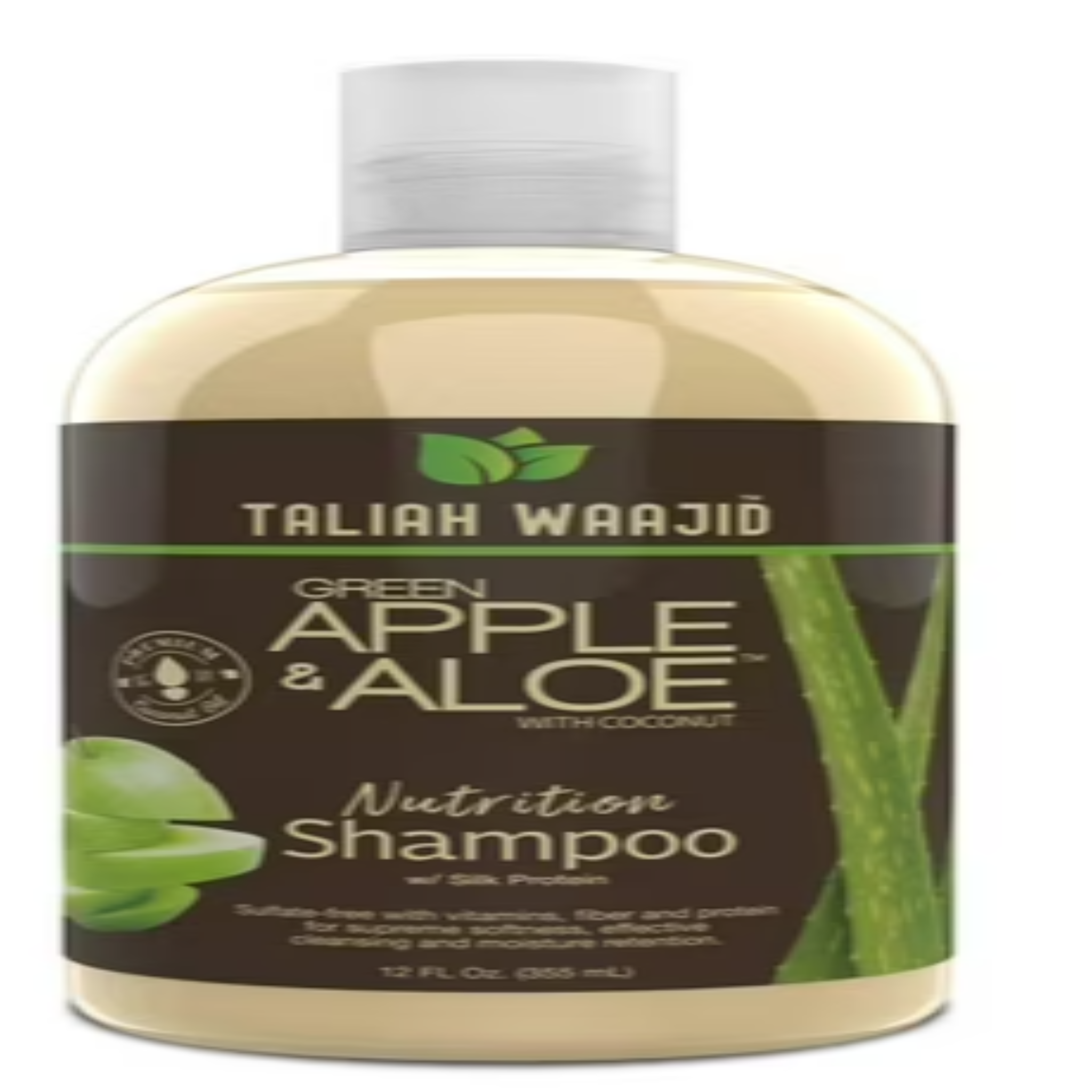Taliah Waajid Green Apple and Aloe Nutrition Clarifying Shampoo, 12oz