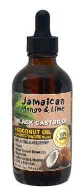 Jamaican Black Castor Oil Mango and Lime Black Castor Oil - 4 fl oz