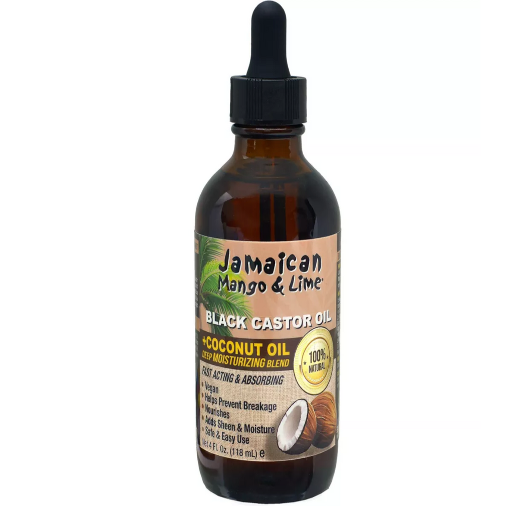 Jamaican Black Castor Oil Mango and Lime Black Castor Oil - 4 fl oz