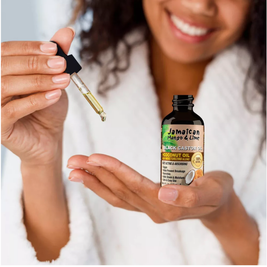 Jamaican Black Castor Oil Mango and Lime Black Castor Oil - 4 fl oz