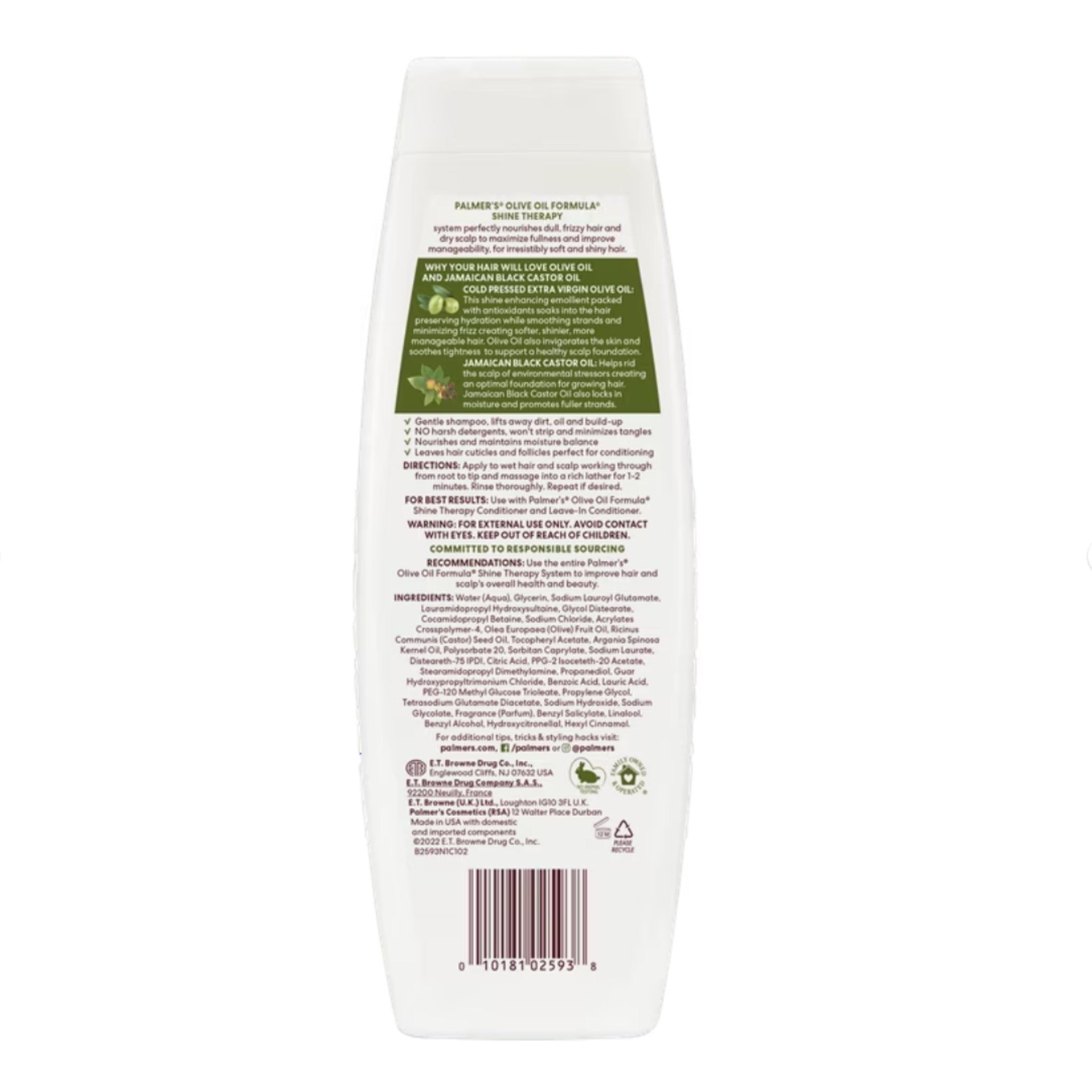 Palmer's Olive Oil Formula Shine Therapy Shampoo, 13.5 oz.