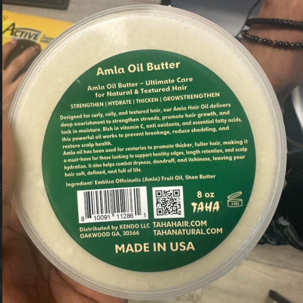 TAHA Amla Oil Butter – Ultimate Care for Natural & Textured Hair