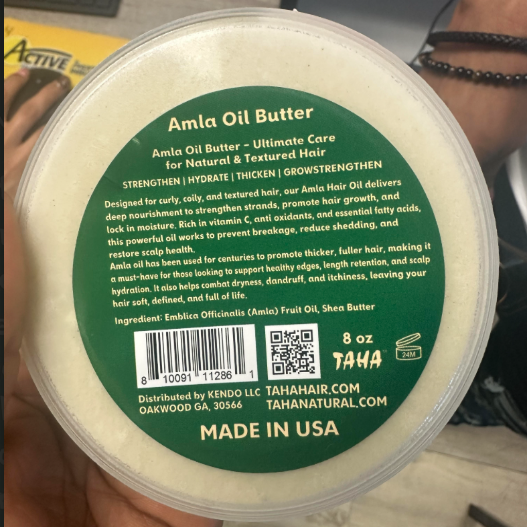 TAHA Amla Oil Butter – Ultimate Care for Natural & Textured Hair