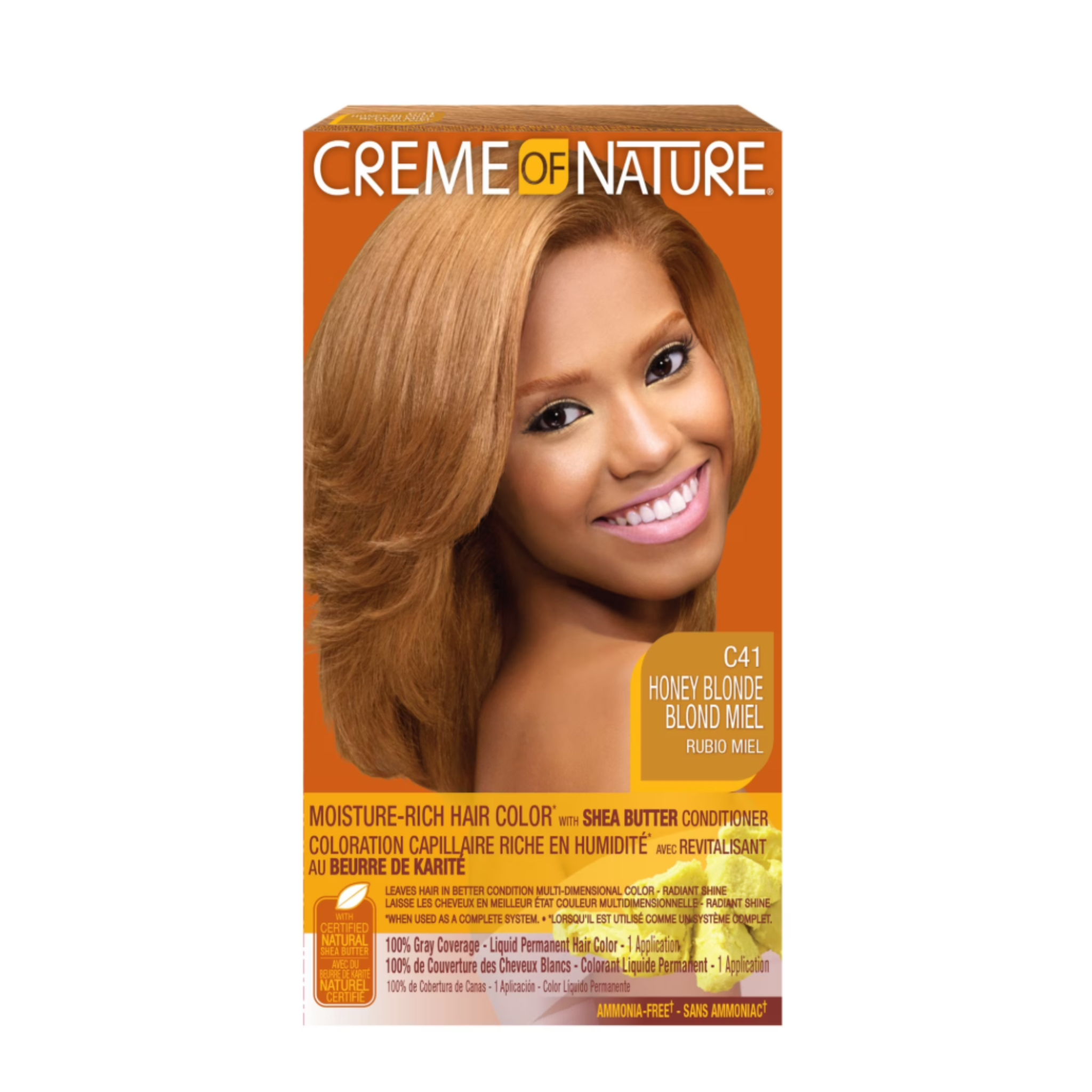 Creme of Nature Moisture-Rich Hair Color* Honey Blonde C41