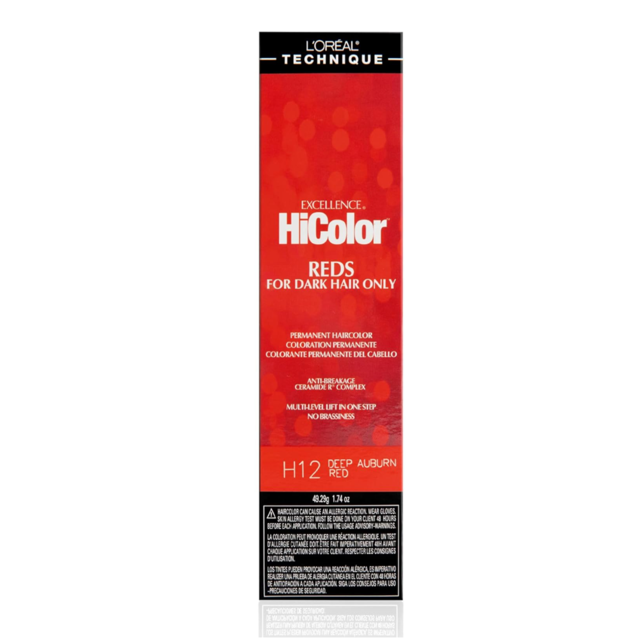L'OREAL TECHNIQUE HiColor Reds Permanent Hair Color -