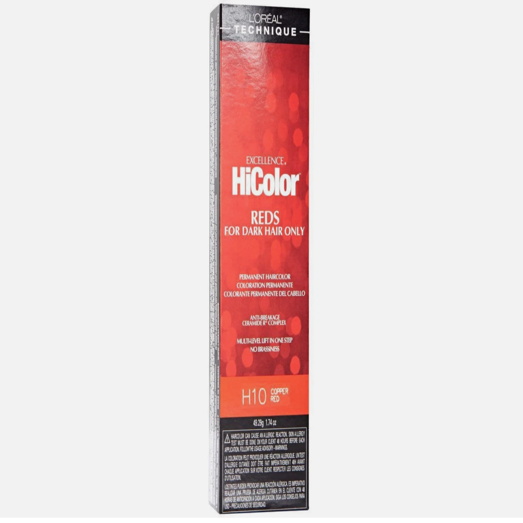 Loreal Exc. Creme HiColor 1.74oz - H10 Copper Red