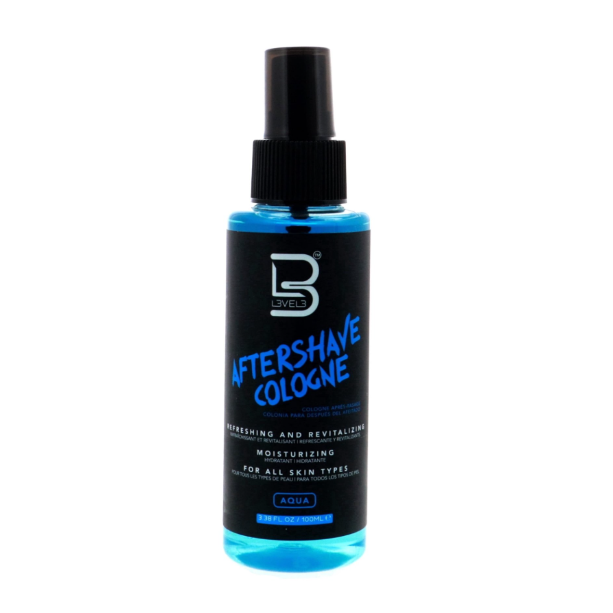 Level 3 After Shave Spray Cologne, Aqua, 3.38 oz