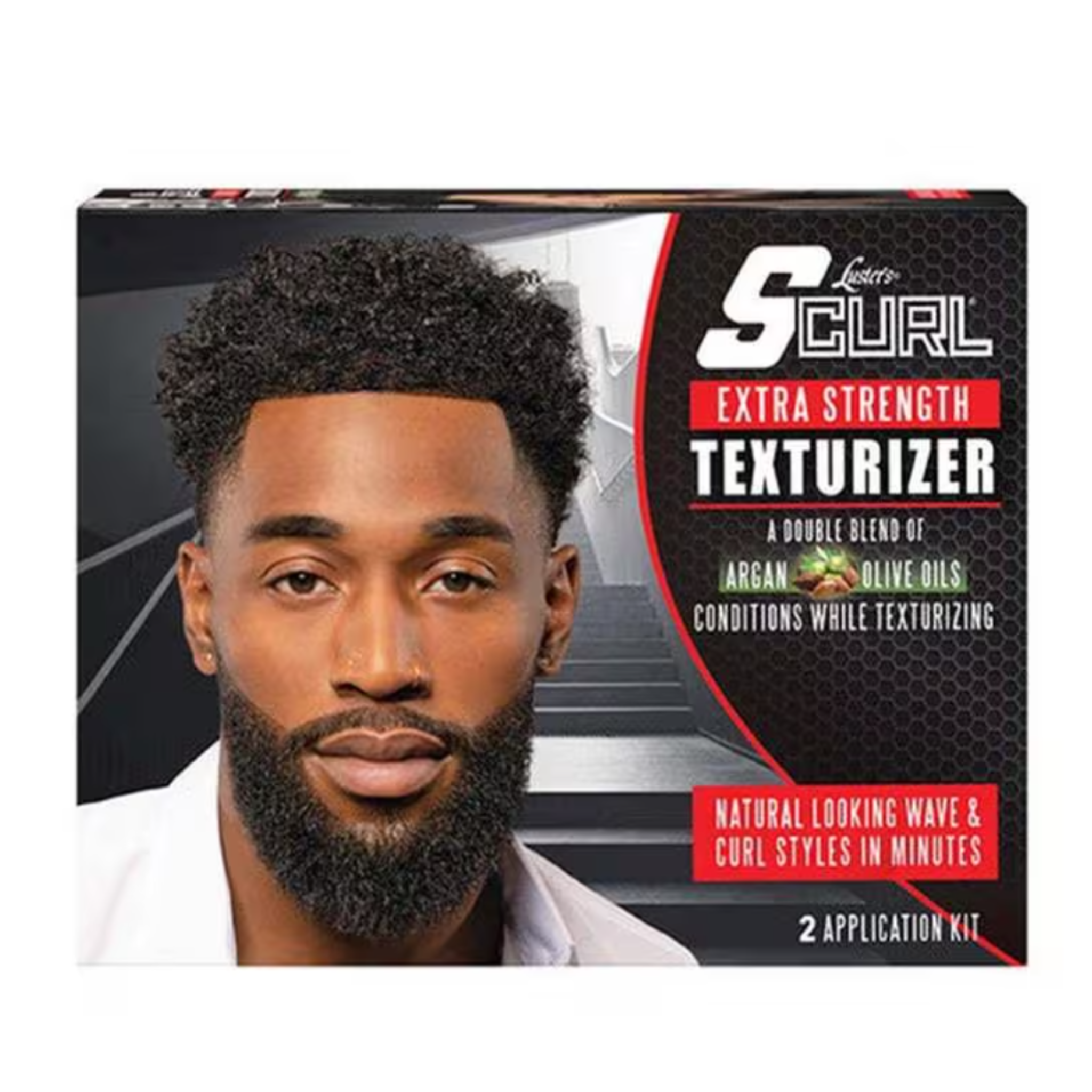 Lusters Scurl Extra Strength Hair Texturizer Kit,