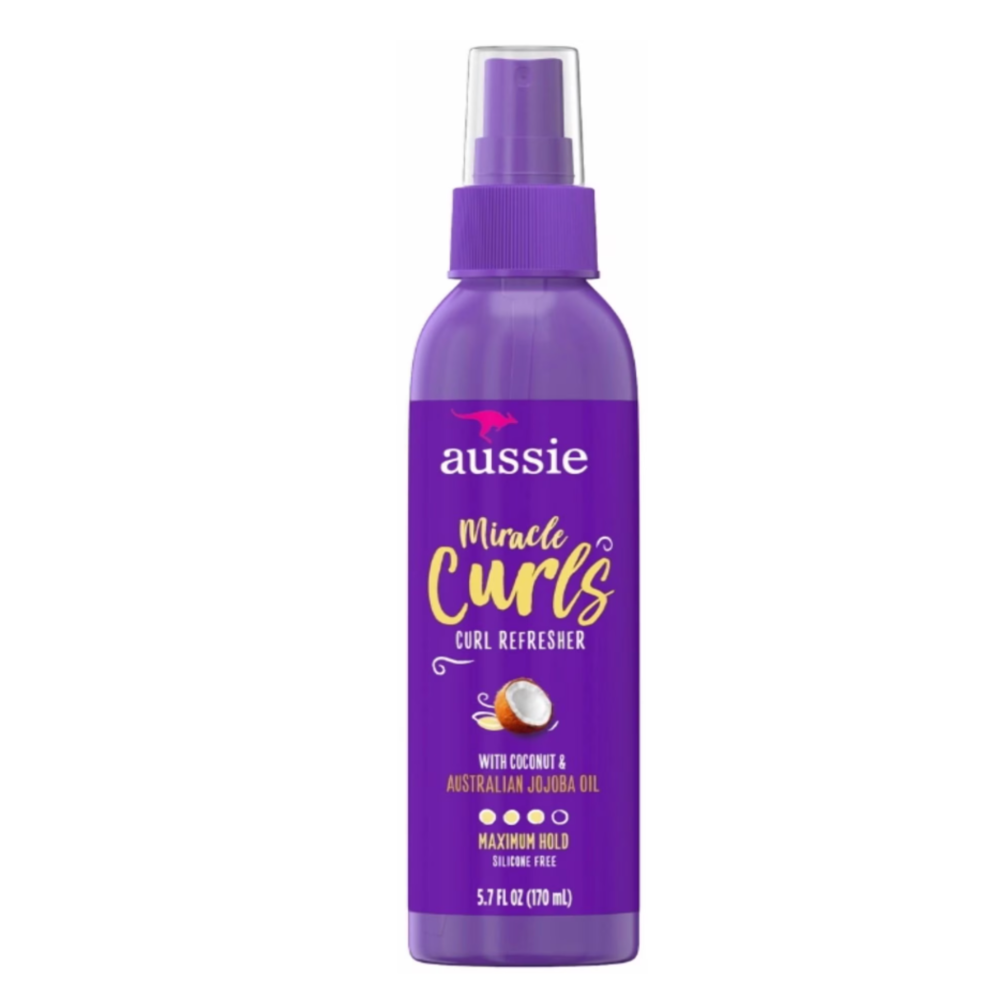 Aussie Miracle Curls Refresher Spray With Coconut & Jojoba