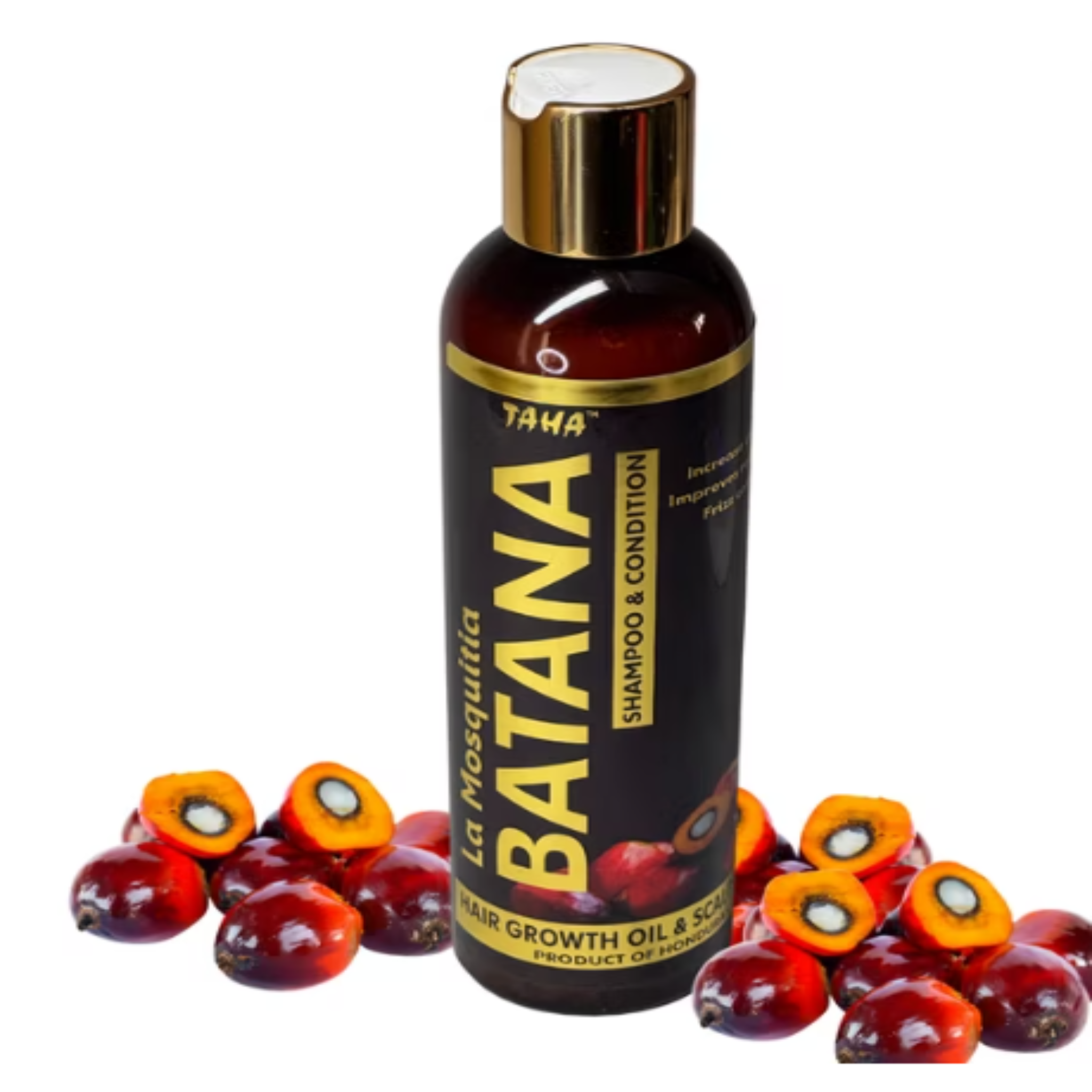 TAHA Batana Oil Shampoo & Condition (8 oz) Hair Thickening shampoo Handmade from La Mosquitia Honduras