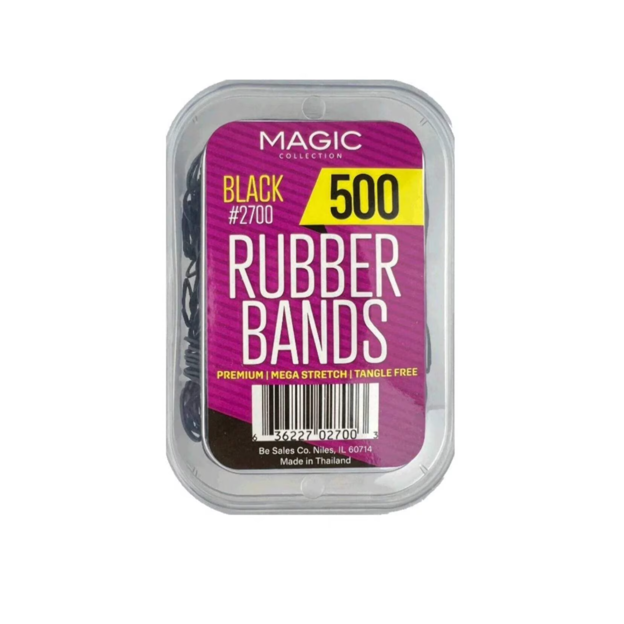 Magic Collection 500ct Rubber Band-