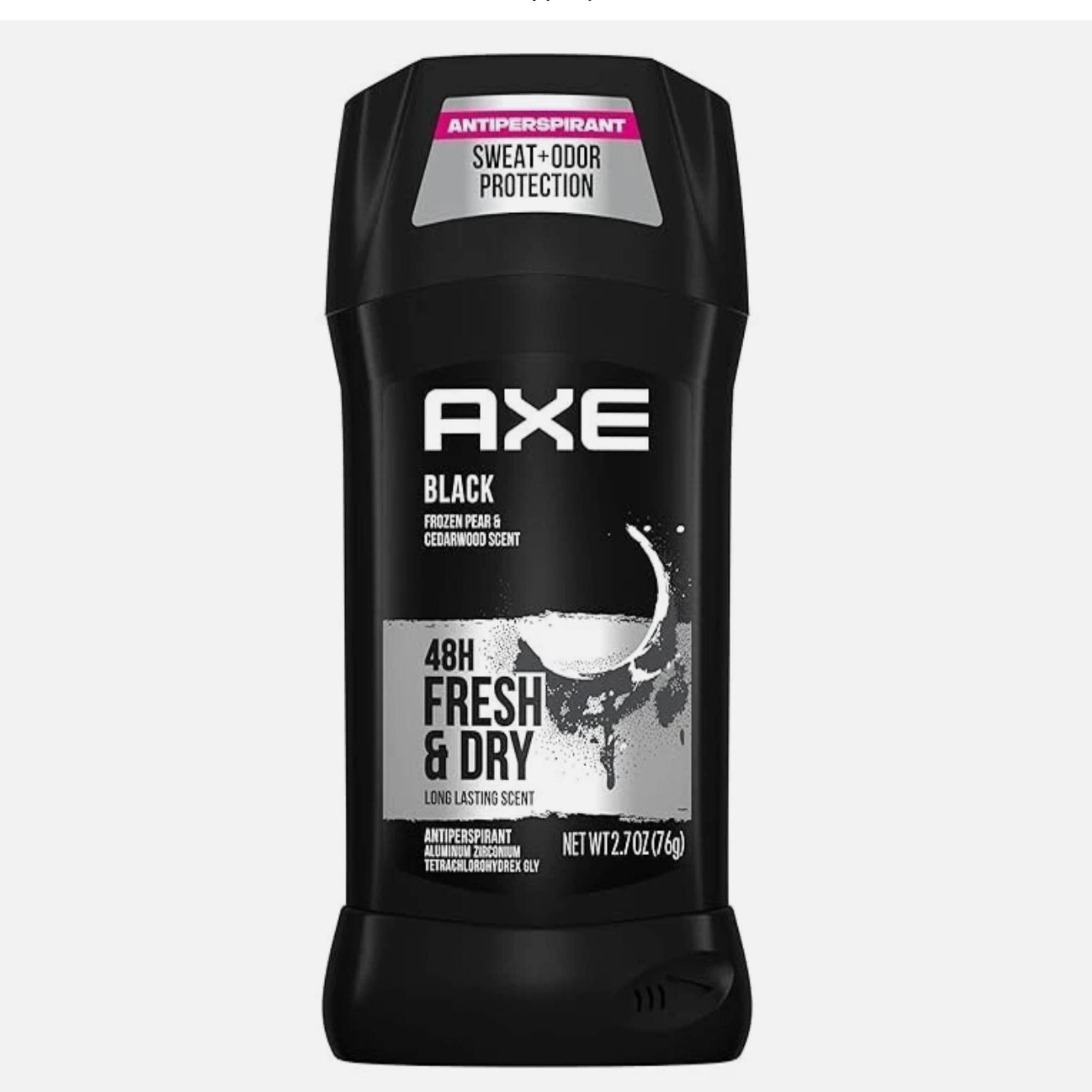 1 Pack Axe Black Deodorant Formula Stick 2.7 oz