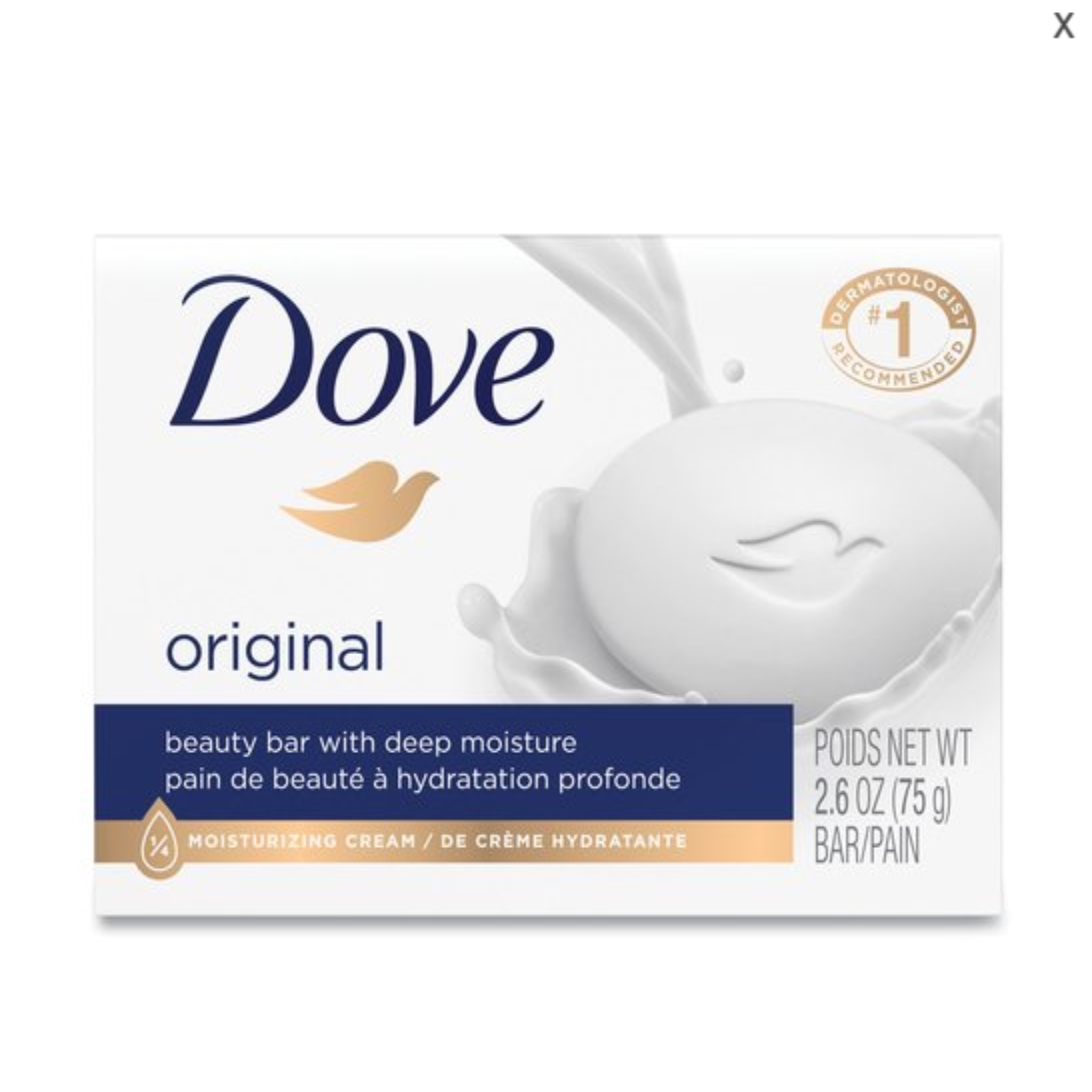 Dove original soap
