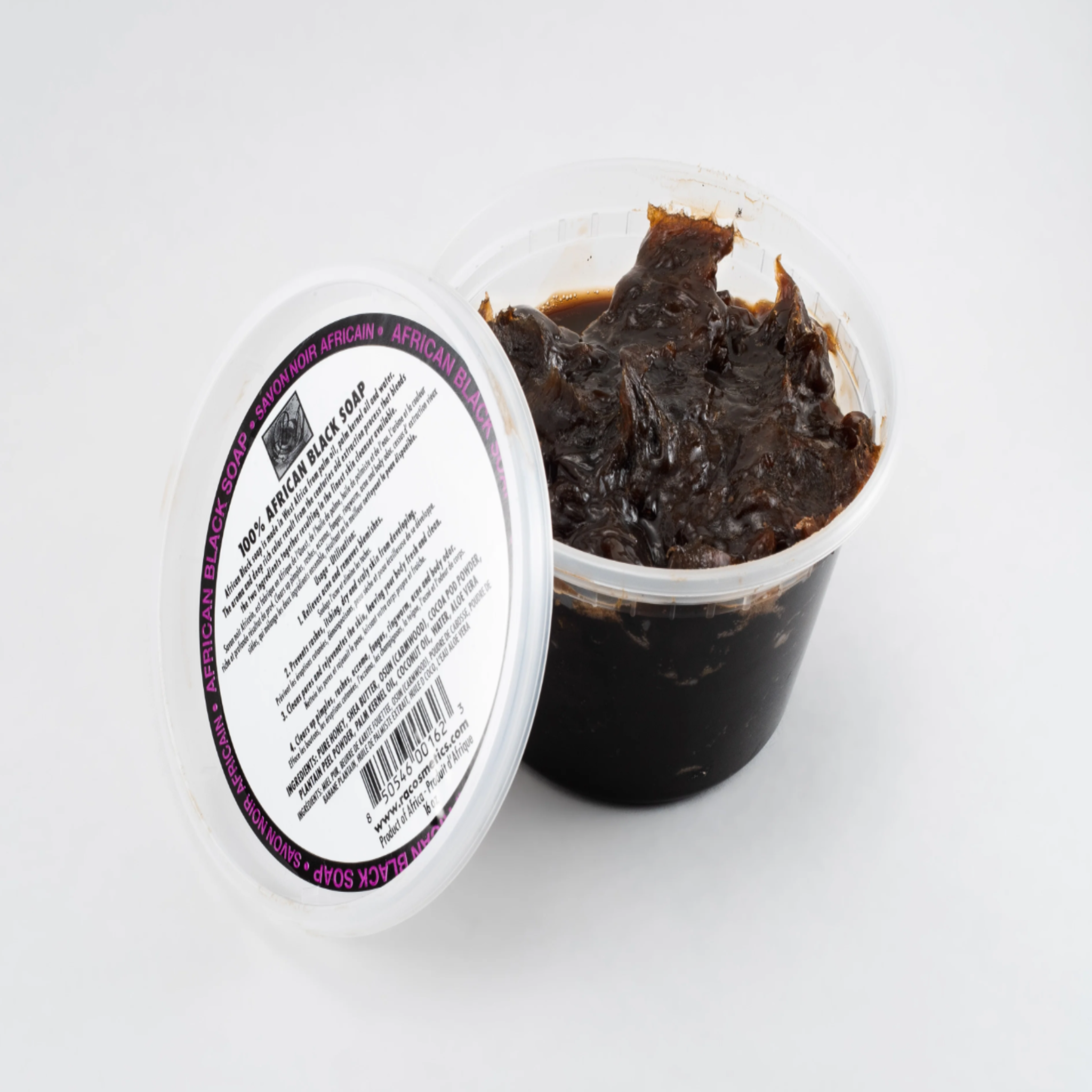 100% African Black Soap - Creamy