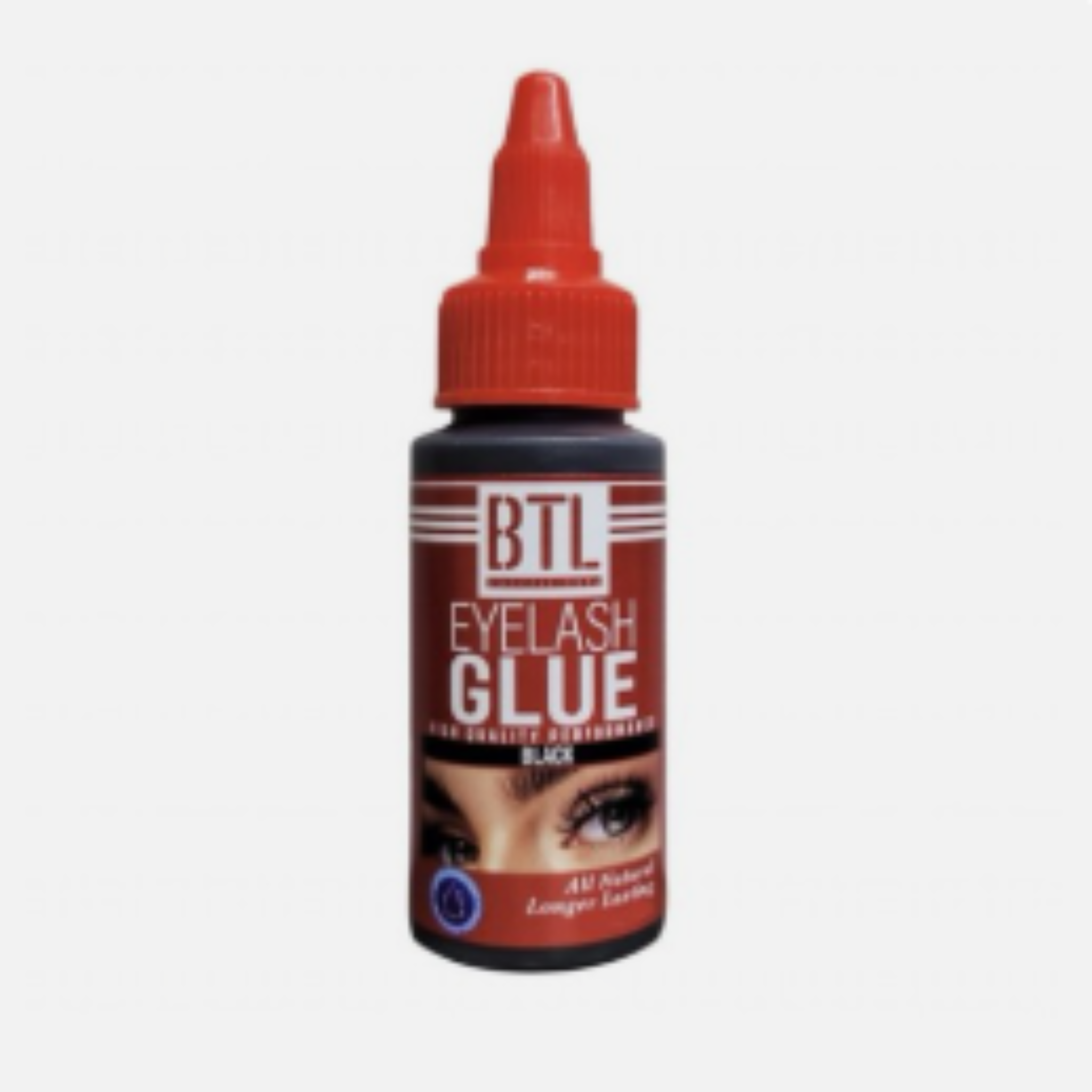 BTL Professional Eyelash Glue 1oz. Waterproof Long Lasting Lash Adhesive