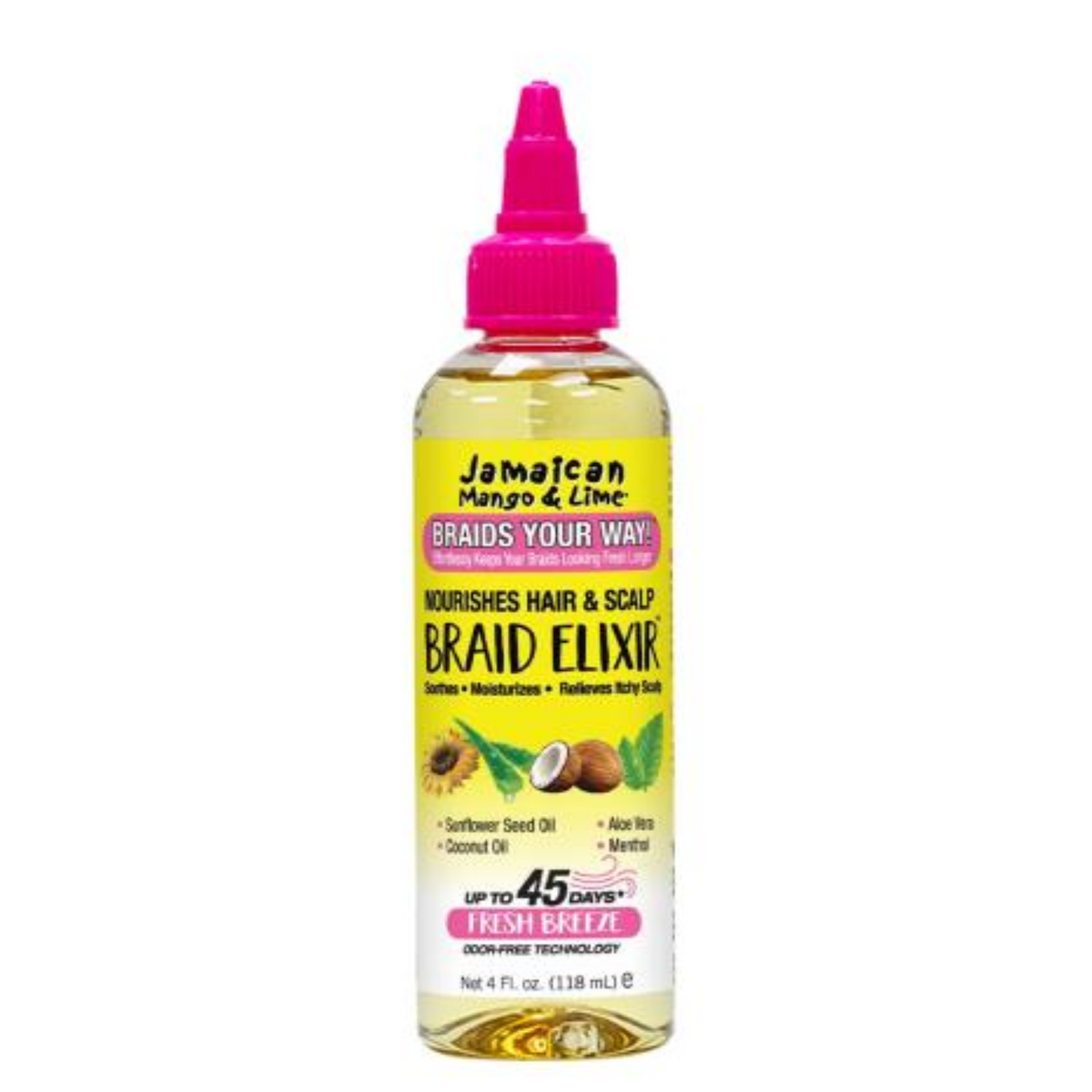 Jamaican Mango & Lime Braid Elixir 4oz