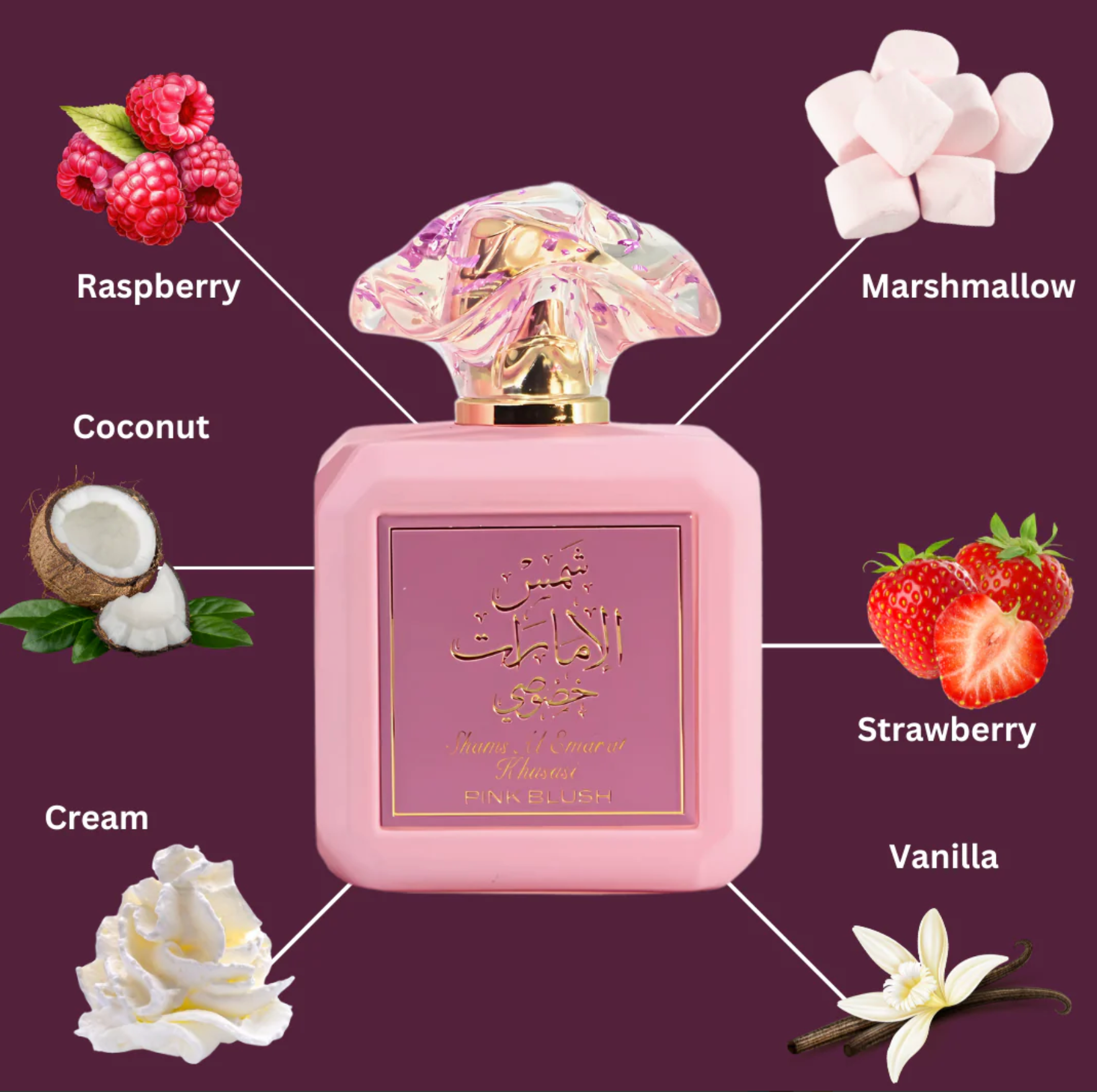 Pink Blush Shams Al Emarat Khususi Eau De Parfum Spray 100ML (3.4 OZ)