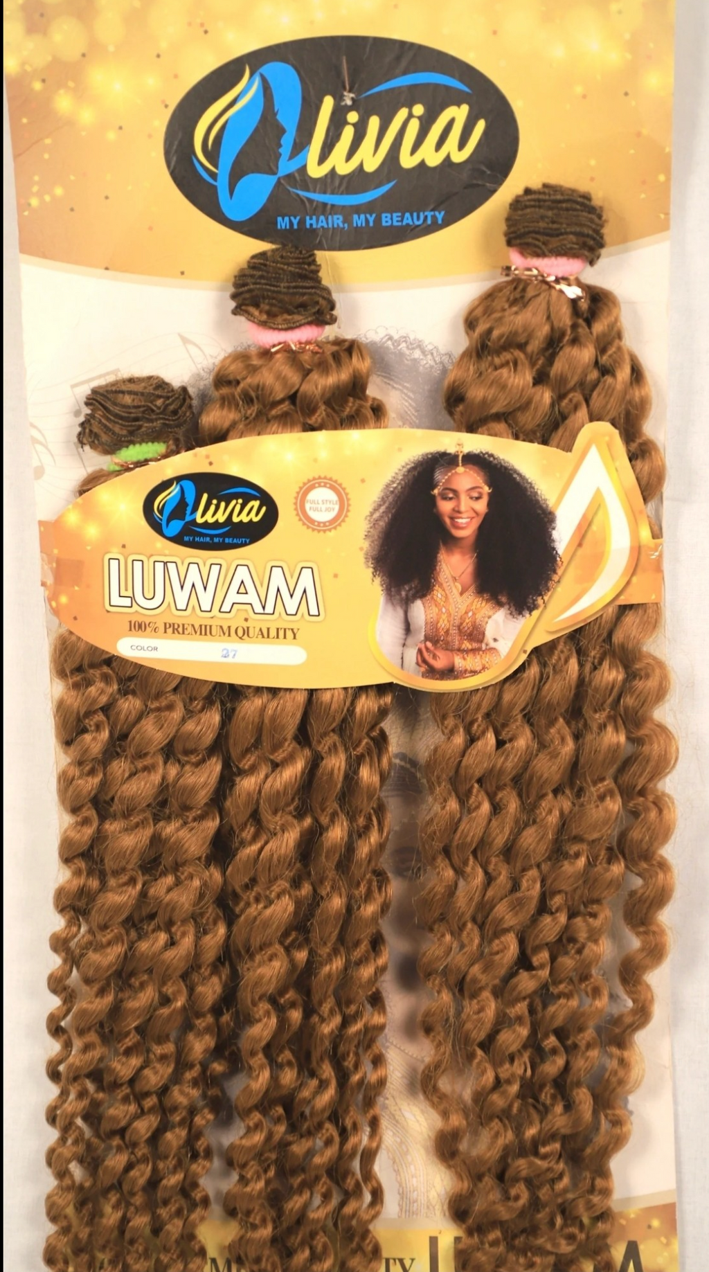 Olivia Luwam 100% Premium Quality Synthetic Braid Extension