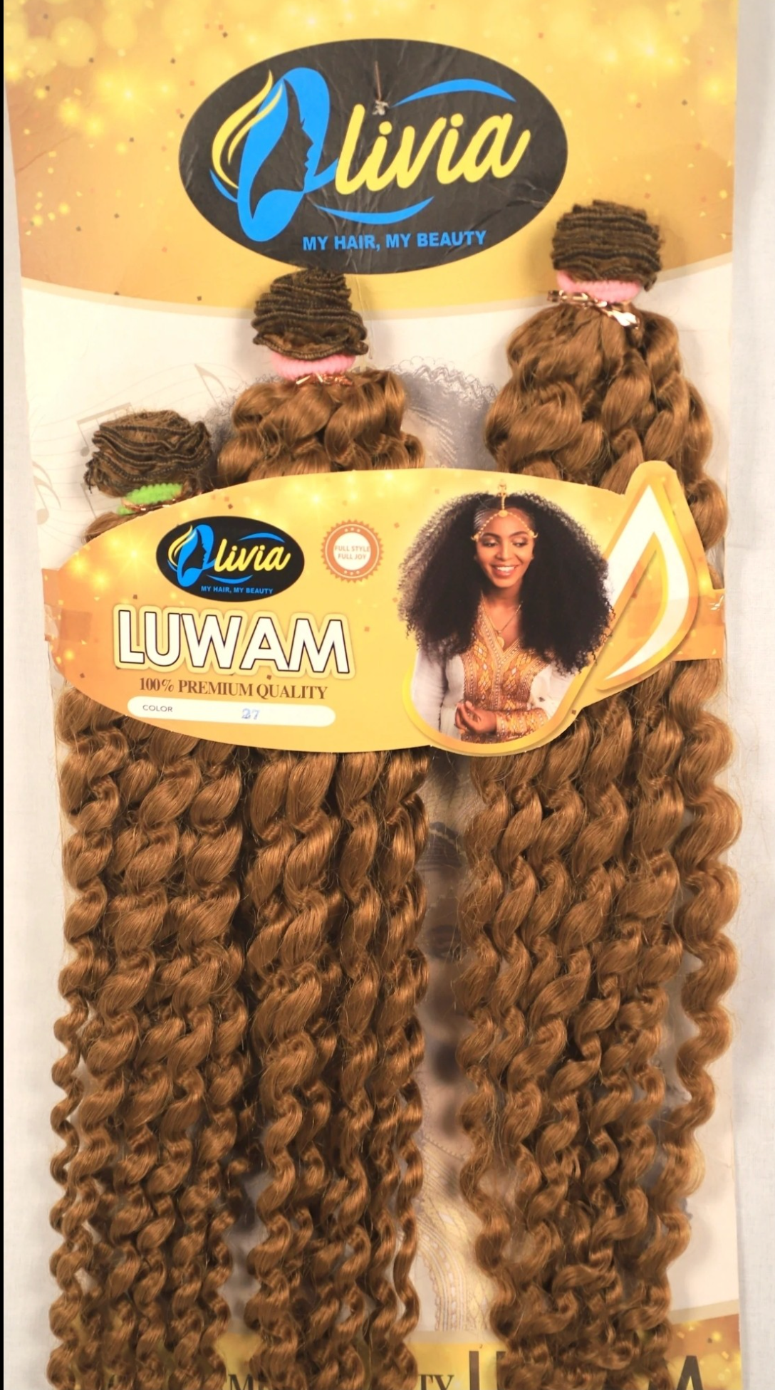 Olivia Luwam 100% Premium Quality Synthetic Braid Extension