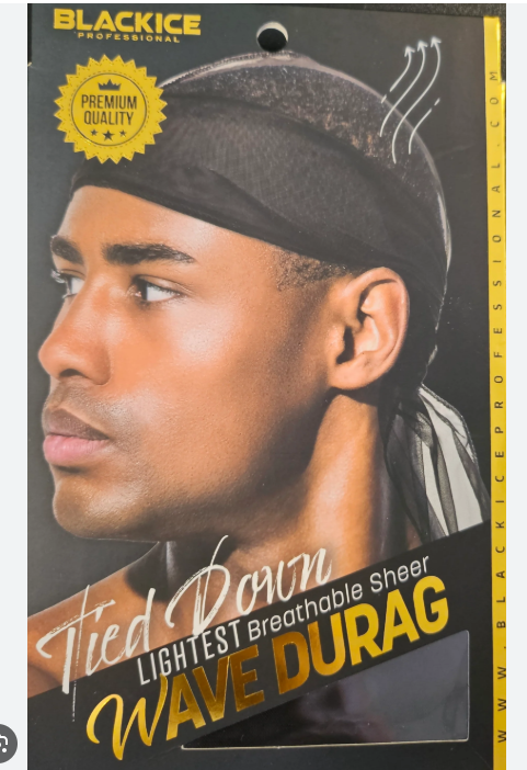 Blackice Tied Down Wave Durag