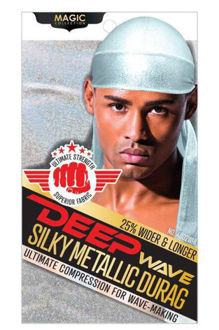 Magic Collection Deep Wave Silky Metallic Durag