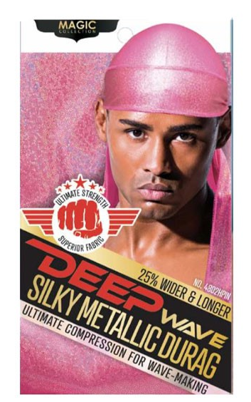 Magic Collection Deep Wave Silky Metallic Durag