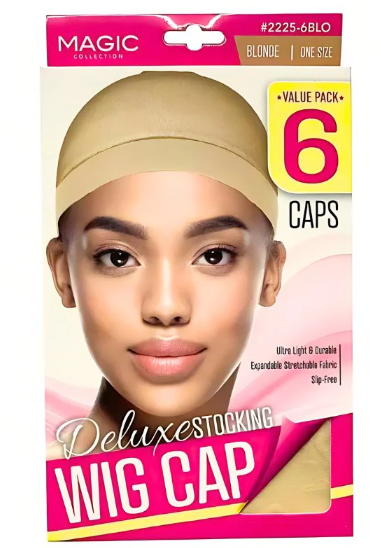 MAGIC Deluxe Stocking Wig Cap 6 Caps