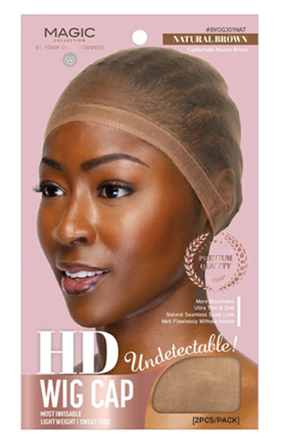 Magic Collection HD Undetectable Wig Cap 2pcs