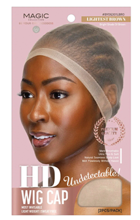 Magic Collection HD Undetectable Wig Cap 2pcs