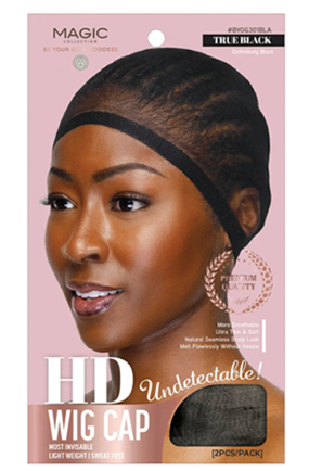 Magic Collection HD Undetectable Wig Cap 2pcs