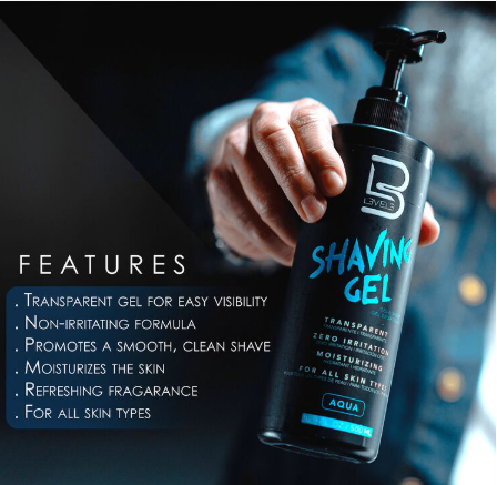 Shaving Gel Aqua 33.8oz/100 MLe