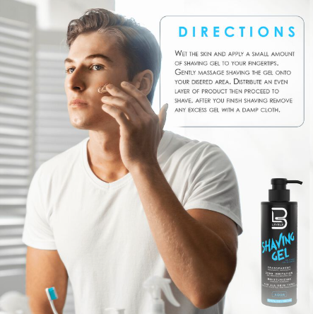 Shaving Gel Aqua 33.8oz/100 MLe