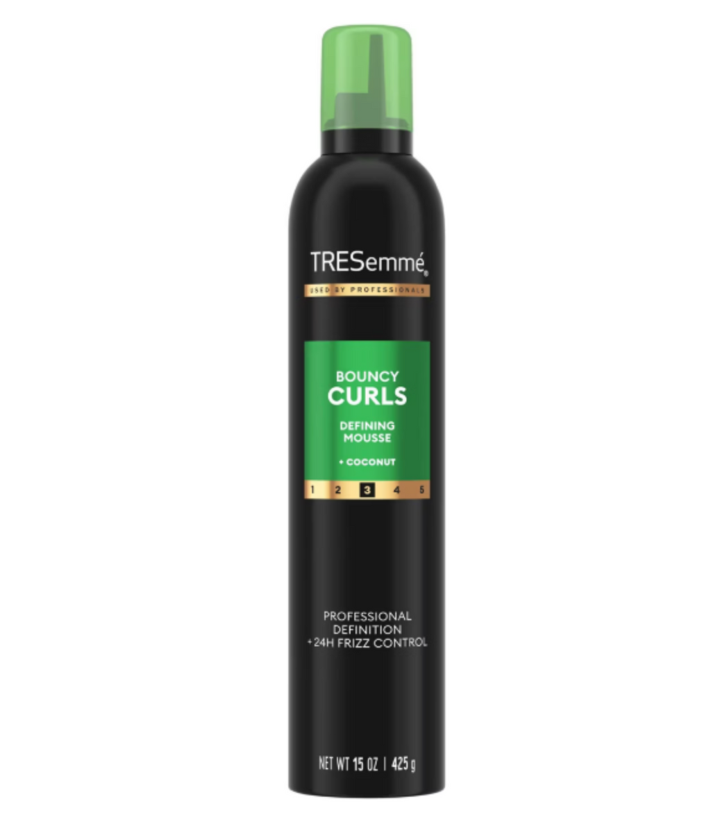 TRESemmé Bouncy Curls Mousse with 24H Control & Definition, 15 oz