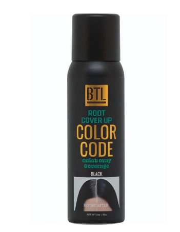 BTL Color Code Temporary Hair Color Spray-On! Vibrant & Easy to Wash | Fast Drying (3oz/80g)