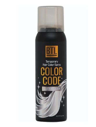 BTL Color Code Temporary Hair Color Spray-On! Vibrant & Easy to Wash | Fast Drying (3oz/80g)