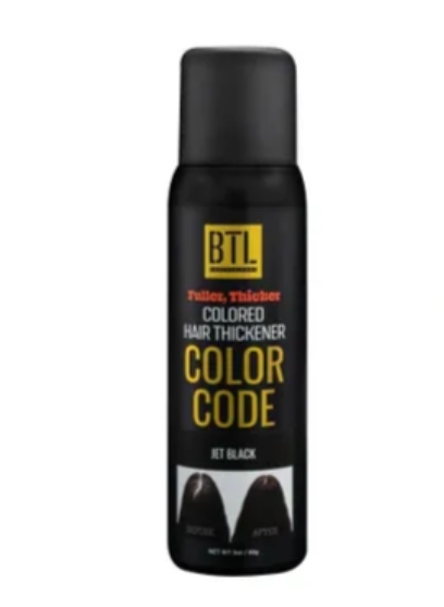 BTL Color Code Temporary Hair Color Spray-On! Vibrant & Easy to Wash | Fast Drying (3oz/80g)